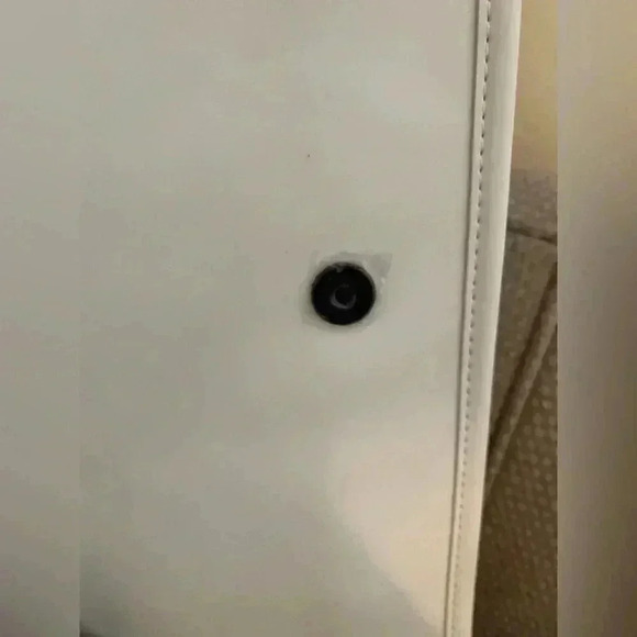 RAINS White Classic Waterproof Backpack - Picture 7 of 9